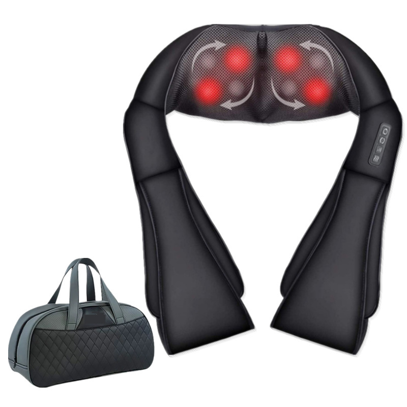 Cuatro teclas color negro con bolso de mano